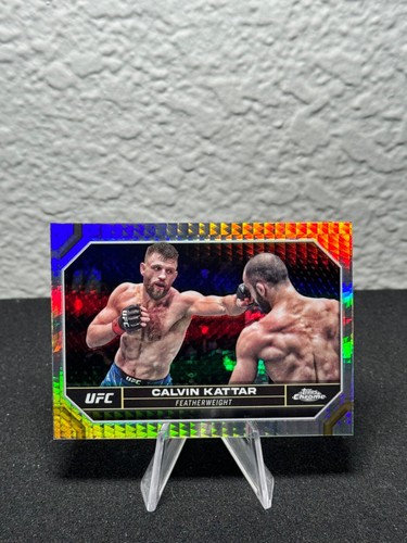 Réfracteur à prisme base UFC chromé 2024 Topps 1 - 200 - COMPLÉTEZ VOTRE SET - PYC - Photo 38/237