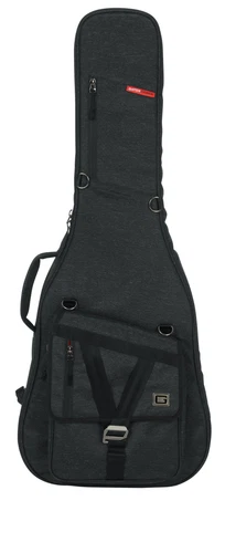 Gator Cases Transit Series Resonator, 00, & Classical Guitar Gig Bag; Black