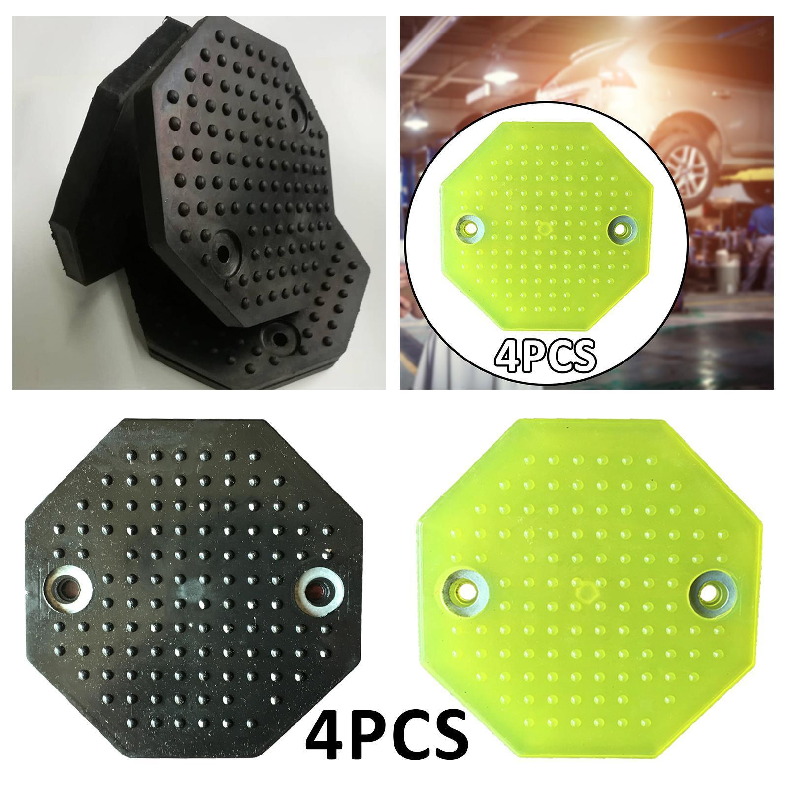 Auto Lift Pads 120mm - 4x Runde Gummi Auflage Für Hebebühnen