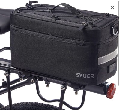 SYUER Fahrrad Heckrucksack, Fahrradkoffertasche, Fahrradtasche. 8L