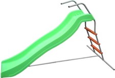 Scivolo Bambini Giardino Acciaio Verniciato 102x188x110 cm G. DEL RE SL-02