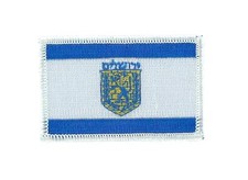 Embroidered Patch Flag Backpack Jerusalem ISRAEL Iron-On