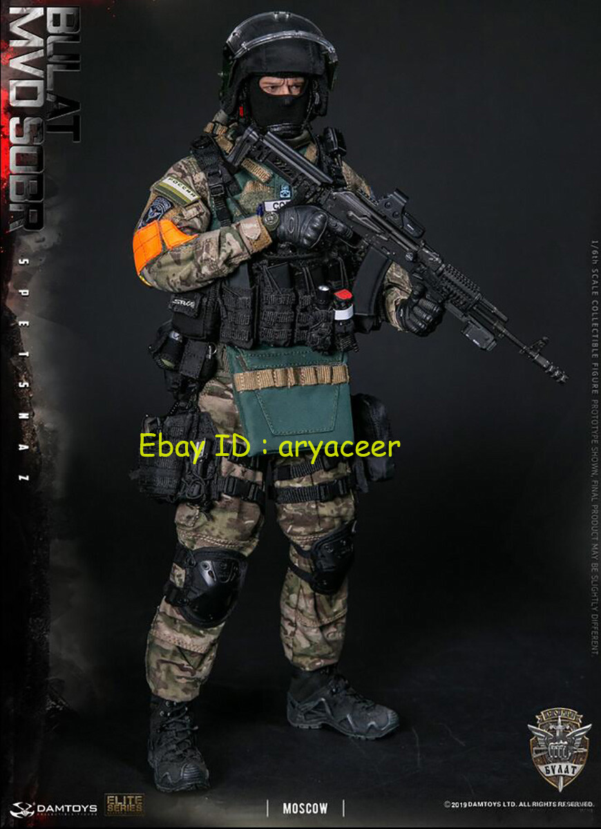 DAMTOYS 78066 1/6 Bulat Mvdsobr Spetsnaz Moscow Action Figure In