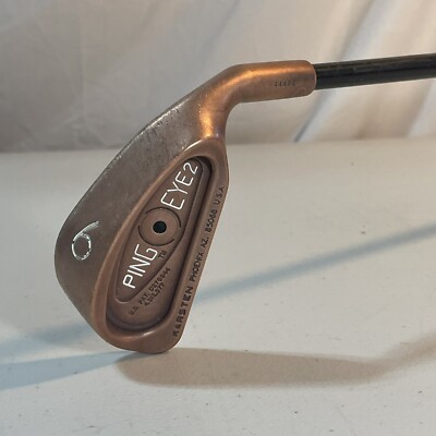 Ping EYE 2 Beryllium Copper BeCu Individual 6 Iron Black Dot Graph