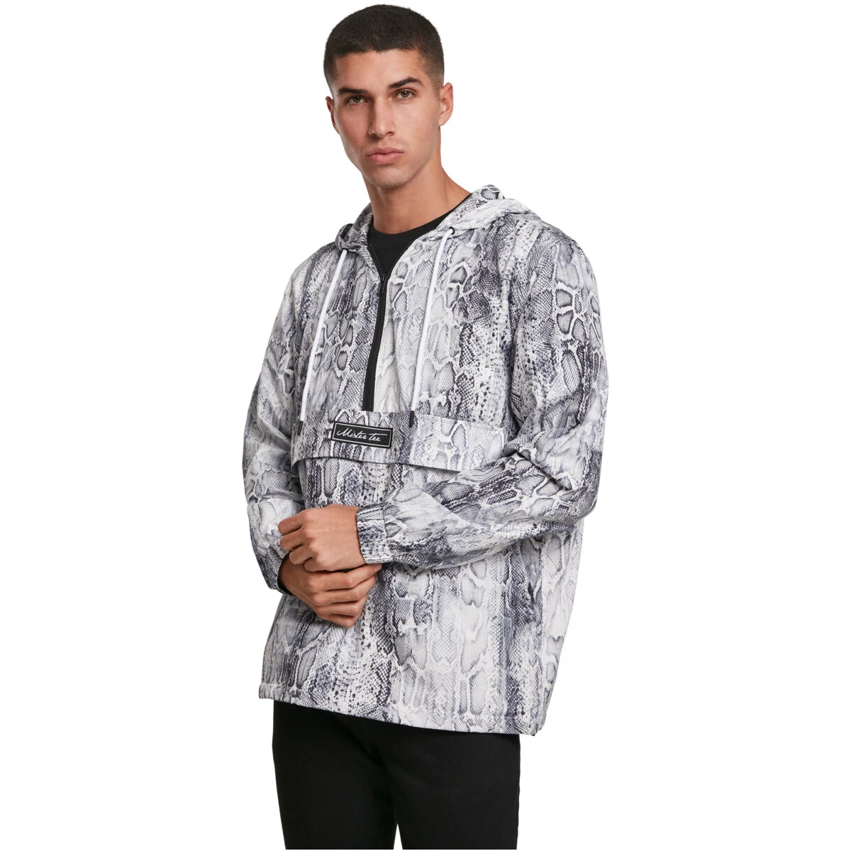 Mister Tee Snake Windbreaker Jacket Men Top Snake