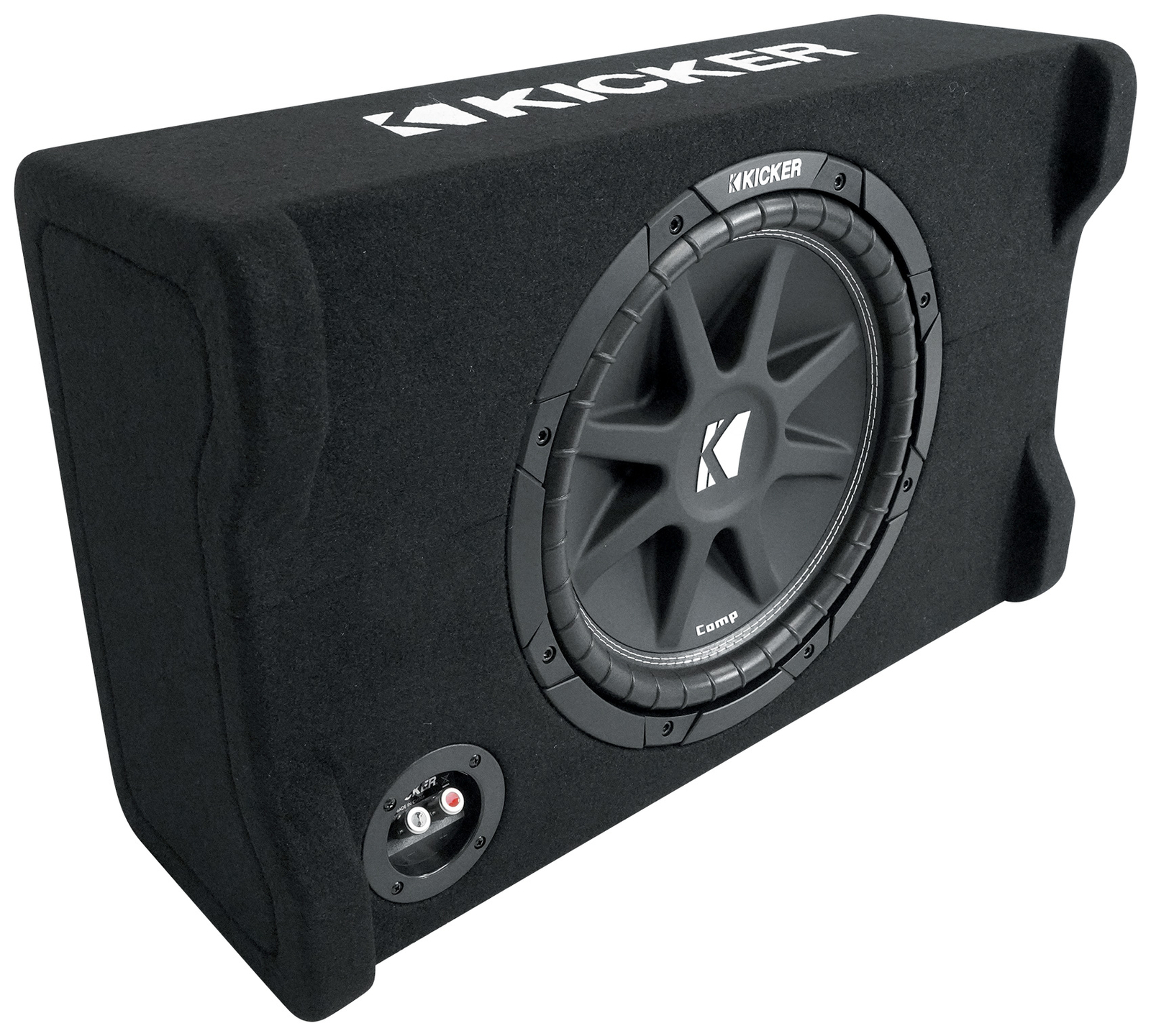Автомобильный сабвуфер KICKER 48CDF124 Comp12 12 мощностью 300 Вт в корпусе Sub Box 28190₽