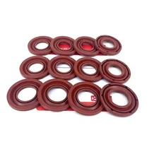 BA023 for akebobo 8n Front caliper repair kit Audi RS4/RS5 B9 375x68mm Red BOOTS