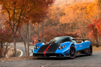 Pagani Zonda Cinque Roadster Supercar Art Wall Indoor Room Poster - POSTER 20x30