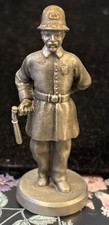 Vintage 1980 HUDSON Constable Pewter Figurine 2.5" Police Man
