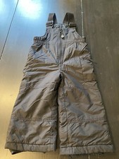 RAWIK KIDS SKI BIB TODDLER SZ XS/3T Black INSULATED FRONT POCKET ADJUSTABLE