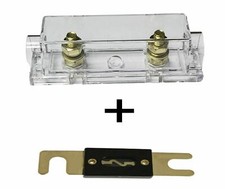 IMC Audio ANL Fuse Holder with 1 300 Amp Gold Wafer Fuse Fits 0/2/4/6/8 Gauge