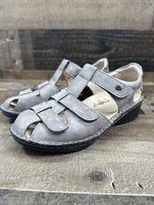 FINN Women  s Funen Fisherman Wedge Sandals Size 3.5