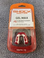 Shock Doctor Gel Max Fruit Punch Flavor Fusion Youth Sports Mouthguard Football 