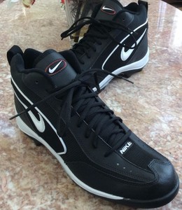 New Nike Land Shark Men's Black/White Football Cleats Shoes Sz 11.5, 302905-011 | eBay