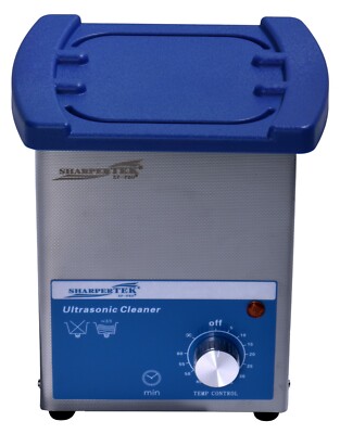 Ultrasonic Cleaner 2L Non Heated Tank Size: 6'' x 5.25'' x 4'' By Sharpertek