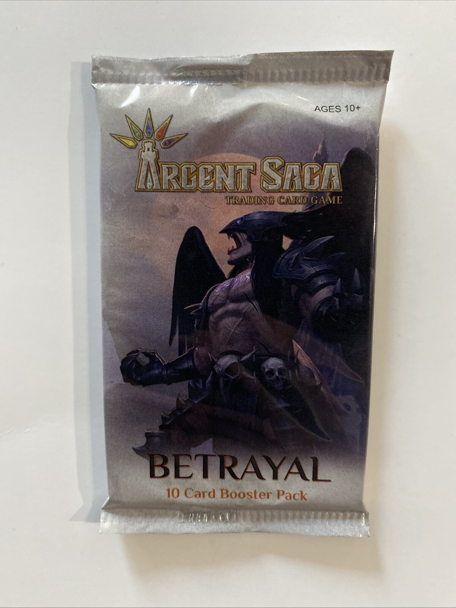 argent saga booster box Argent Saga TCG Betrayal Booster Pack CCG Alter Reality Games Art1 New!