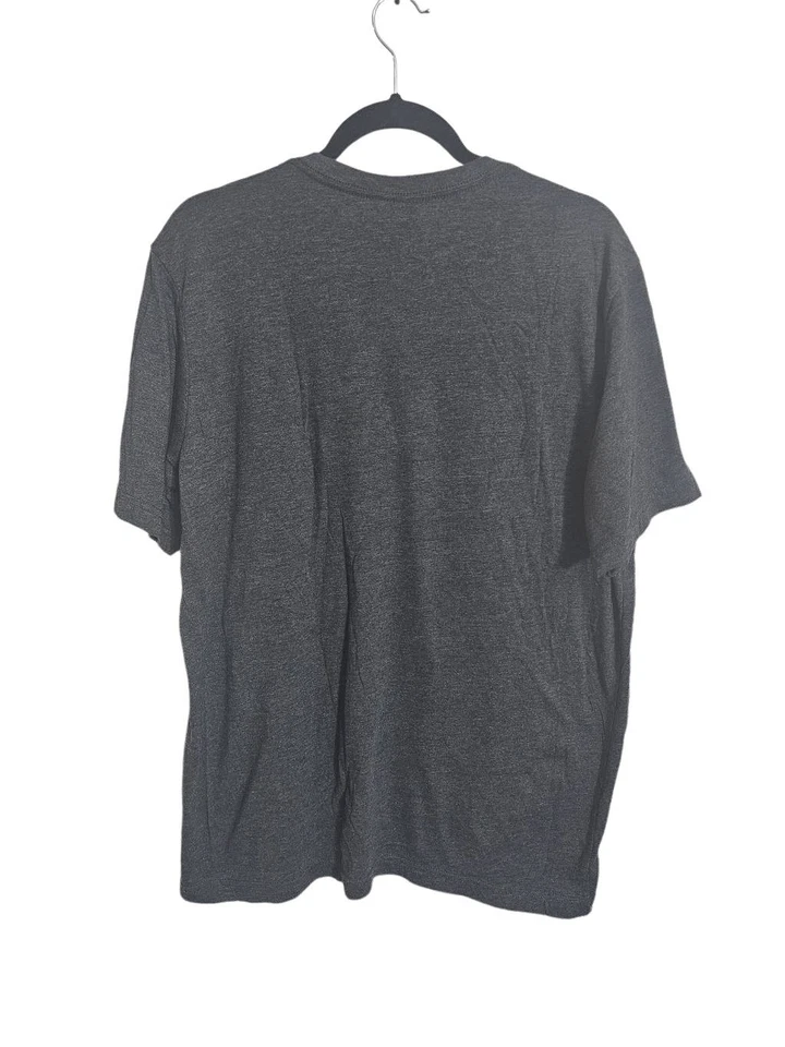 CONJUNTO RECIÉN CASADO DE CAMISETAS Hombre XL y Mujer Cuello en V Camiseta XL Gris Blanco Lona Bel Foto 4 de 4