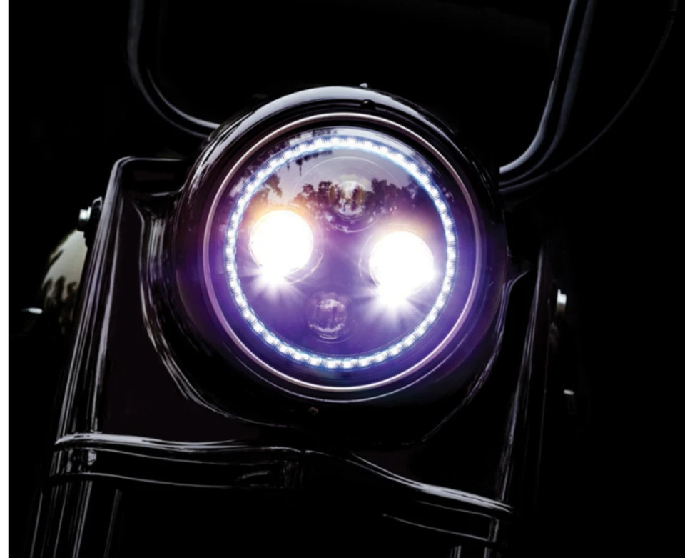 Kuryakyn - 2478 - Prisma orbital + 7 pulgadas L.E.D. Faro Foto 2 de 4