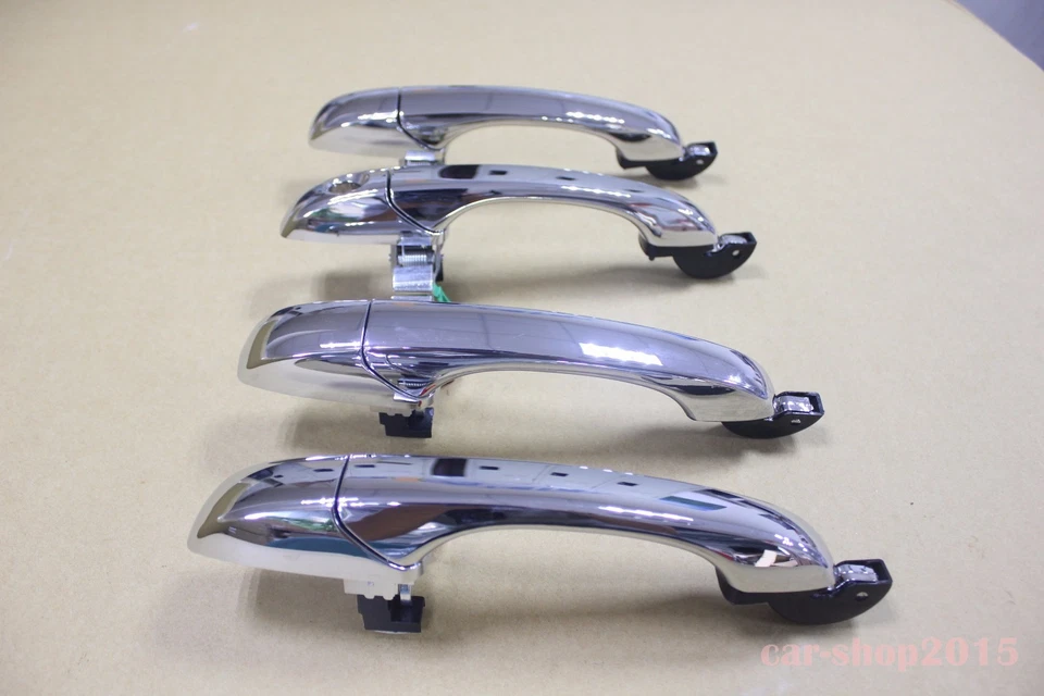 1 juego de manija de puerta exterior cromada para Chrysler 300 C 05-10, Magnum 05-08, cargador 07 Foto 3 de 3