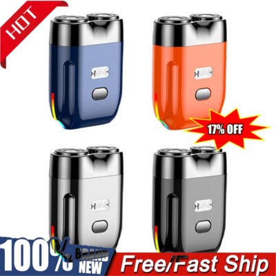 Mini Men's Portable Electric Shaver Pocket Size Travel USB Rechargeable Razor