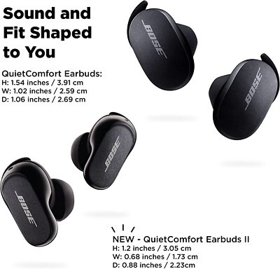 Bose Quietcomfort Earbuds II Wireless Bluetooth World's Best In