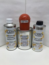 Hugger Orange Quart Kit Single Stage Acrylic Enamel Car Auto Paint Kit