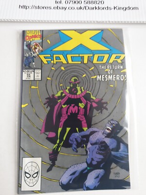 X-FACTOR Ausgabe #55 1990 Marvel Comic 1. Serie (Original Xmen Reunited) Sehr guter Zustand/NM