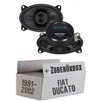 Fiat Ducato 230 Front - Crunch Oval 10X15Cm Lautsprecher Boxen Vorne Auto - SET