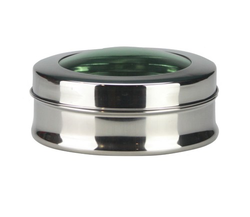Stainless Steel Cake Storage Tin Canister Container Puri Dabba Biscuit Carrier - Picture 27 of 46