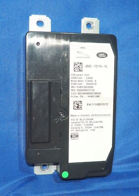 2017-2023 Jaguar Xe XF F-Tempo Telematic Kontrolle Einheit Modul ECU OEM W/