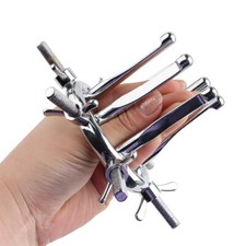 Huge Plug Extreme Spreader Dilator Vagina Speculum Chastity Device Adjustable