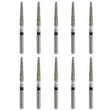 Dental Burs Diamond Round End Taper FG 850/016SC Super Coarse Black High Speed