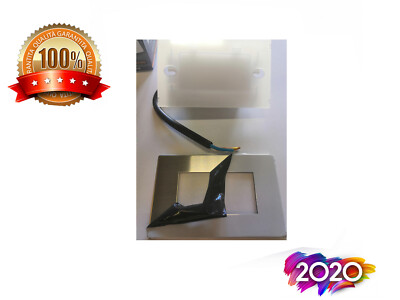 SEGNAPASSO LED 3W IP65 PER SCATOLA 503 CON Cornice Bianca Inox 230v Intec 1543 - Foto 8