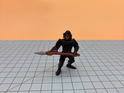 Vintage 1986 M.I. Ninja Samurai 2.5” Mini Figure GUTS Mattel Black