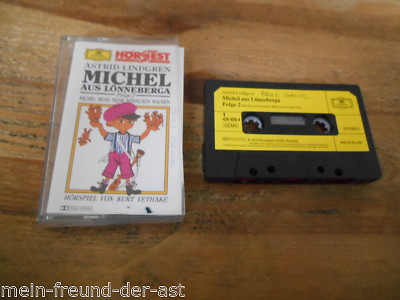 Tape Kinder Vethake - A. Lindgren :Michel aus Lönneberga Fol.2 (60min_ab 5J) DGG