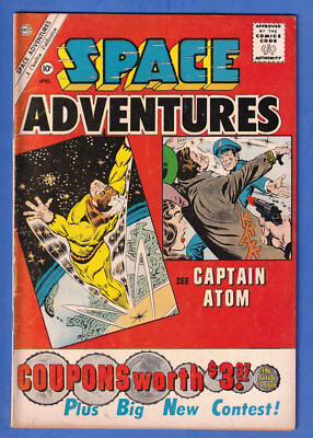 Space Adventures #39 Charlton Comics 1961 Captain Atom Steve Ditko Art