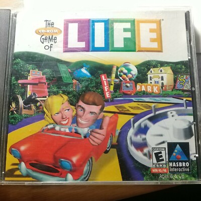 The Game Of Life-PC CD-Rom-Hasbro Interactive-Video Game-Infogrames