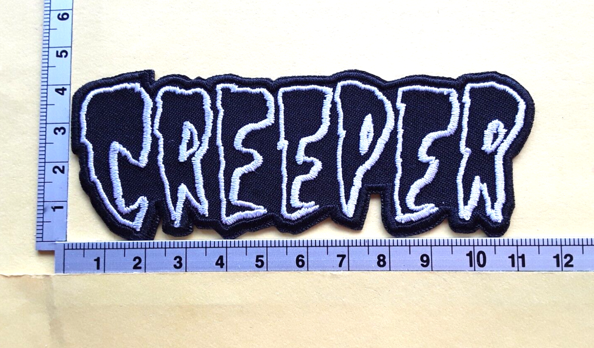 Rock Music Sew / Iron On Embroidered Patch:- Creeper - Foto 8