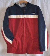 The Children's Place Lined Jacket Windbreaker Hooded Zip Boy's XL 14 Red TCP