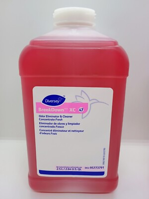 #ad 1 Diversey 95773791 BreakDown XC 47 Odor Eliminator Cleaner Concentrate Fresh $39.95