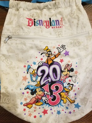 Walt Disney 2013 backpack Firm Price Vintage Walt Disneyland Resort 2013 fabric backpack, W  main image 4