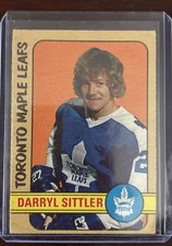 72-73 OPC Darryl Sittler Toronto Maple Leafs 