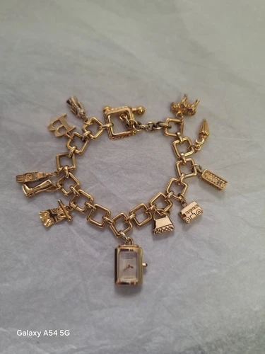 Orologio Burberry Donna BU5202 Charm Argento Sterling 925 con Placcatura Oro