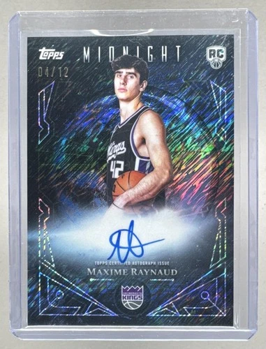2025 Topps Signature Maxime Raynaud Base (RAW)