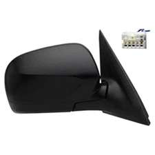 New Right Door Mirror Power with Heated Glass Paint to Match 128-50615R