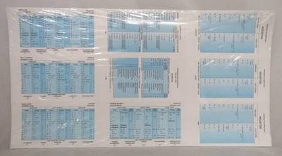 1960 Strat-O-Matic SOM NFL Football 6 Pack - ALL 6 Team Sets (SEALED) GB HOU CLE