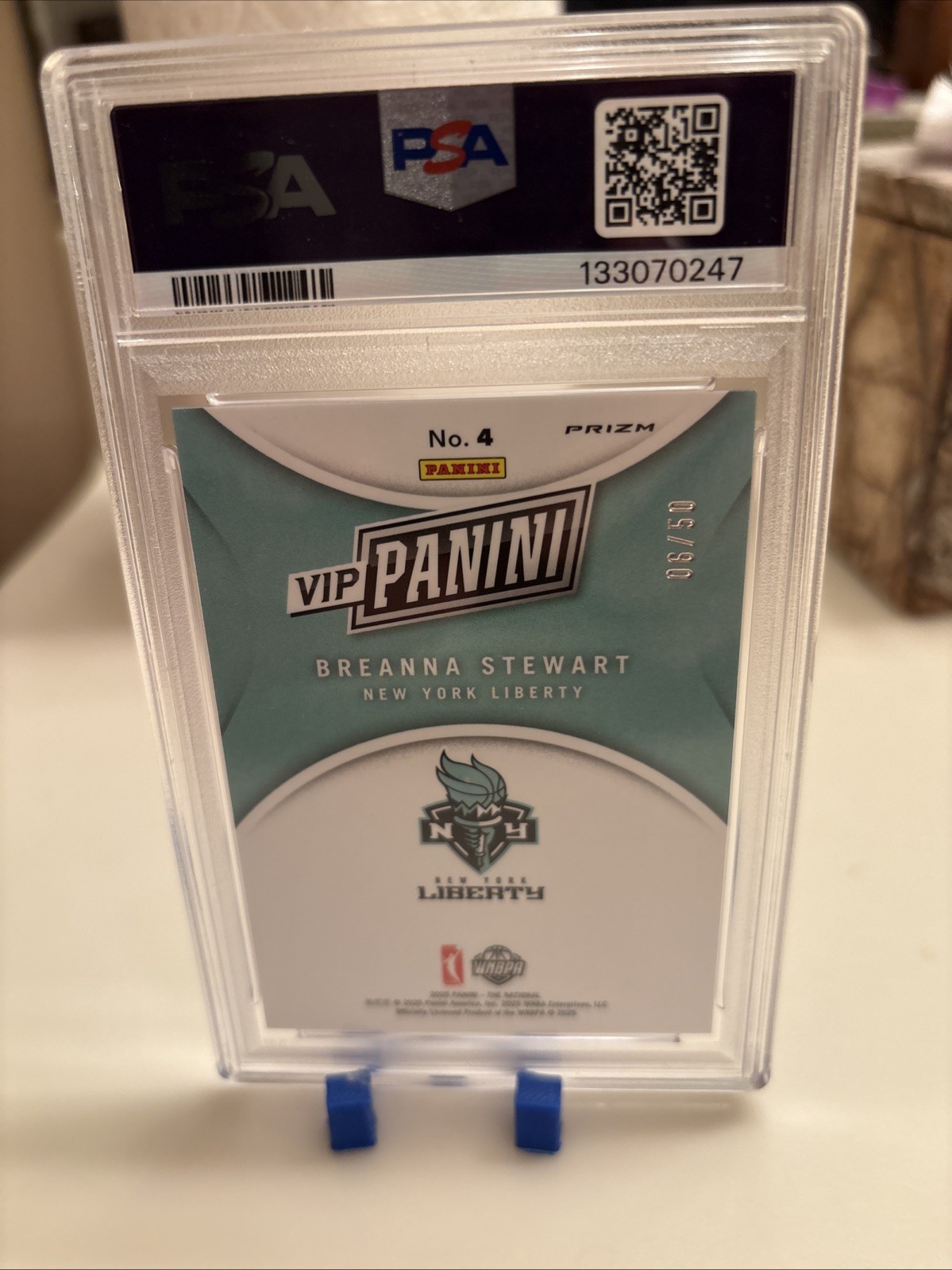 2025 Panini National Convention Vip Gold Pack - Breanna Stewart #4 Purple... view 2