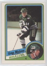 1984-85 O-Pee-Chee Greg Malone #74 0m8e