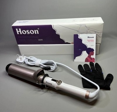 Hoson Lockenstab Stabzange 50 mm großer Lauf Lockenstab für langes & mittleres Haar