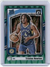 2024-25 Donruss Optic #285 Tristen Newton Green Seismic